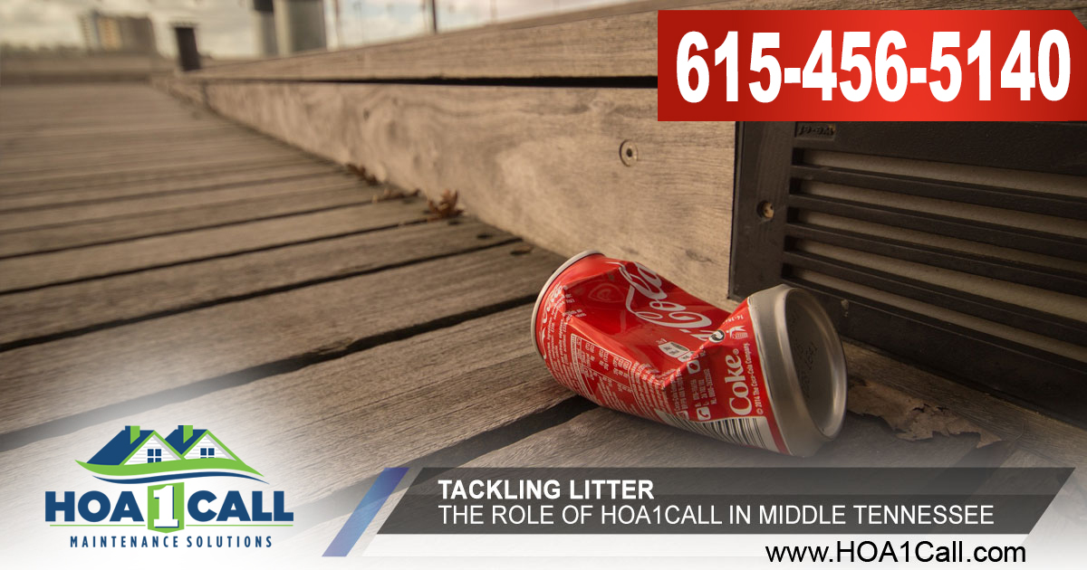 Tackling Litter. The Role of HOA1Call in Middle Tennessee
, HOA 1 Call