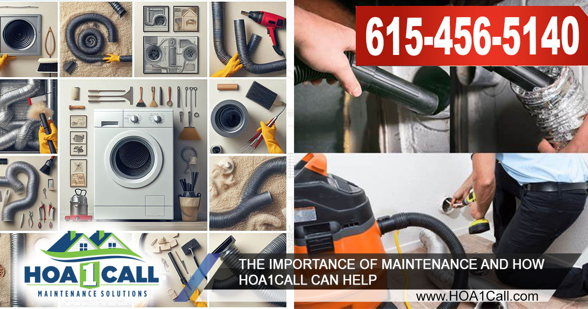 Don't Let Dirty Dryer Vents Ruin Your Home, HOA 1 Call
